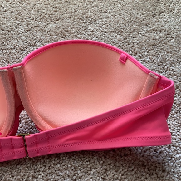 Victoria’s Secret Pink Bandeau Swim Top 36C - Picture 6 of 7